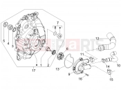 PIAGGIO X8 250 ie Cooler pump