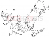 PIAGGIO X8 250 ie Frame/bodywork