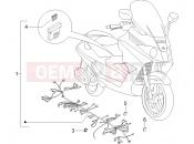 PIAGGIO X8 250 ie Main cable harness