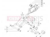 PIAGGIO X8 250 ie Swinging arm
