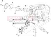 Rocking levers support unit - Piaggio X8 400 ie 2006