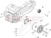 PIAGGIO X8 400 ie Driving pulley
