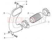 PIAGGIO X9 125 Evolution Belt cooling tube