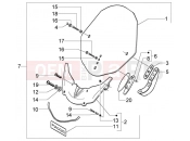 PIAGGIO X9 125 Evolution Windscreen