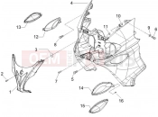 PIAGGIO X9 125 Evolution Front shield