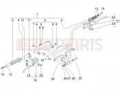 PIAGGIO X9 125 Evolution Handlebars - Master cil.