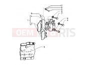 brake calipers - Piaggio X9 125 SL