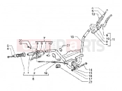 Handlebar-brake pump - Piaggio X9 125 SL