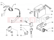 PIAGGIO X9 200 Evolution Electrical device-battery