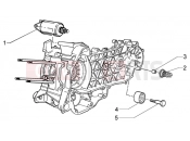 PIAGGIO X9 200 Evolution Electric starter-damper pulley