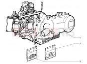 PIAGGIO X9 200 Evolution motor