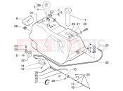 PIAGGIO X9 200 Evolution Fuel tank