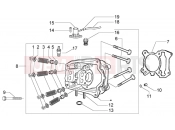 PIAGGIO X9 200 Evolution Head-valves