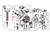 PIAGGIO X9 250 Carburettor