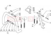 PIAGGIO X9 250 Central stand-Side stand
