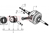 PIAGGIO X9 250 Crankshaft-Piston
