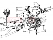 PIAGGIO X9 250 Cylinder head
