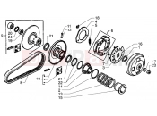 PIAGGIO X9 250 Driven pulley