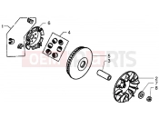 PIAGGIO X9 250 Driving pulley