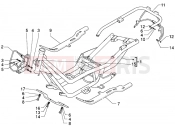 PIAGGIO X9 250 Frame