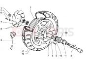 PIAGGIO X9 250 Front wheel