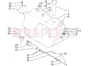 PIAGGIO X9 250 Fuel tank