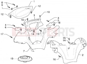 PIAGGIO X9 250 Handlebars covers