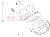 PIAGGIO X9 250 Instrument unit