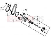 PIAGGIO X9 250 Oil pump