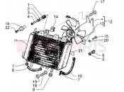 PIAGGIO X9 250 Radiator