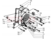 PIAGGIO X9 250 Right crankcase cover