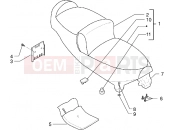 PIAGGIO X9 250 Saddle-Tool kit