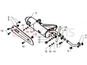 PIAGGIO X9 250 Silencer