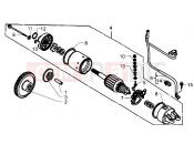 PIAGGIO X9 250 Starting motor