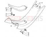 PIAGGIO X9 250 Evolution Central part