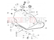 PIAGGIO X9 250 Evolution Fuel tank