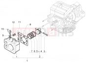 PIAGGIO X9 500 Evolution (USA) Cylinder-Piston-Wrist Pin, Assy