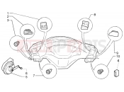 PIAGGIO X9 500 Evolution (USA) Electrical Devices-Electric Horn
