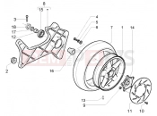 PIAGGIO X9 500 Evolution (USA) Rear Wheel