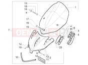 PIAGGIO X9 500 Evolution (USA) Windscreen