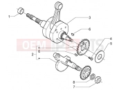 PIAGGIO X9 500 Evolution ABS főtengely