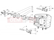PIAGGIO X9 500 Evolution ABS Rocker levers support