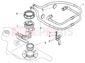 PIAGGIO X9 500 Evolution ABS Supply system