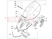 PIAGGIO X9 500 Evolution ABS Windscreen