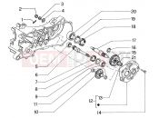 PIAGGIO Wheel shaft
