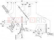 PIAGGIO Zip 100 4T Handlebars - Master cil.