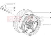PIAGGIO Zip 100 4T Rear wheel