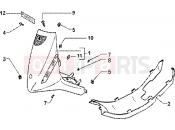 PIAGGIO Shield-spoiler