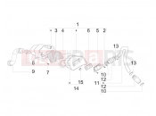 Secondary air box - Piaggio Zip 50 2T 2010