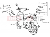PIAGGIO Front and rear blinker